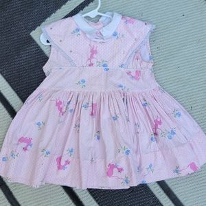 Vintage Handmade Baby Girl Dress